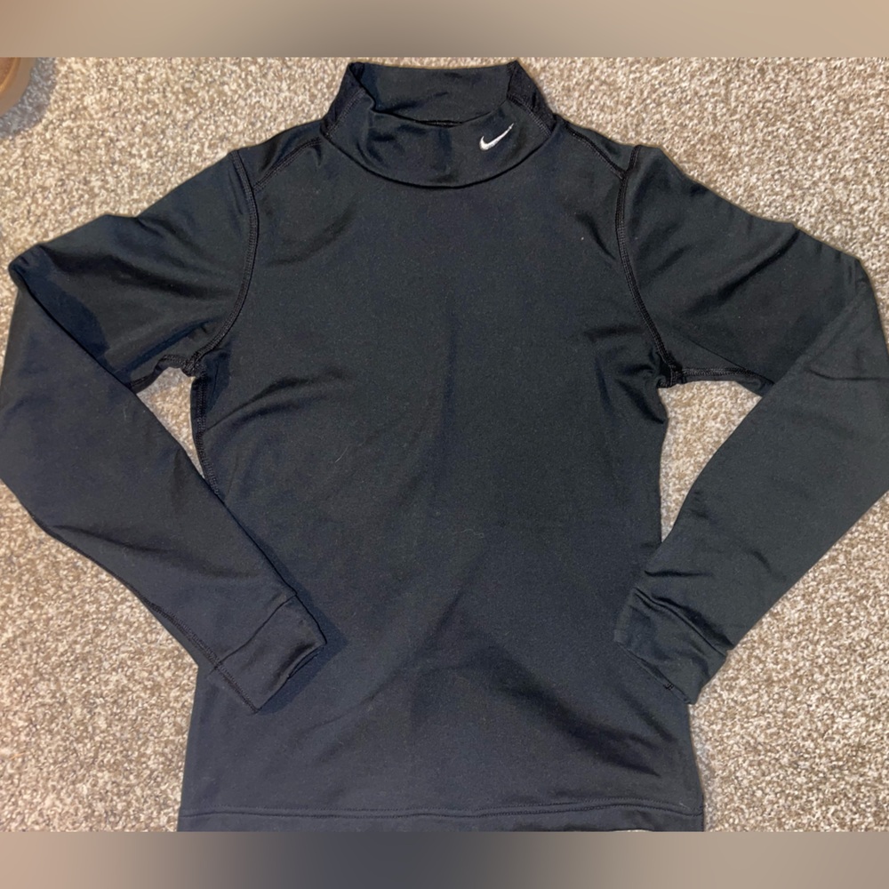 Nike Black Turtleneck Top